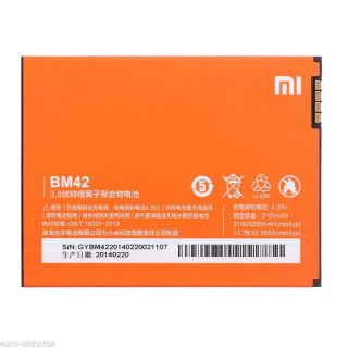 Батерия за Xiaomi Redmi Note, оригинална, 3100 mAh Батерия за Xiaomi Redmi Note, оригинална, 3100 mAh