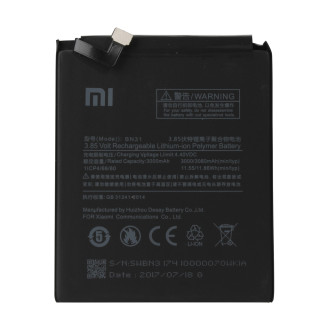 Батерия за Xiaomi Mi 5X / Mi A1 / Note 5A, оригинална, 3000 mAh