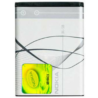 Батерия за Nokia 3220 / 5200 / 6060 / 7360 / N80 / N90, BL-5B, оригинална, 890 mAh