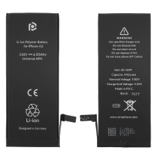 Батерия за Apple iPhone 6S, 1715 mAh, включена монтажна лента Батерия за Apple iPhone 6S, 1715 mAh, включена монтажна лента