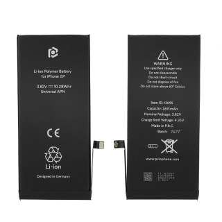 Батерия за Apple iPhone 8 Plus, 2675 mAh, включена монтажна лента 