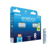 Panasonic Eneloop батерия AA, 8 бр