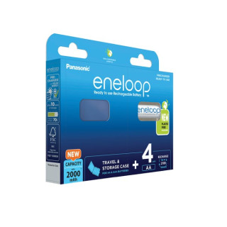 Panasonic Eneloop батерия AA, 4 бр с PVC кутия
