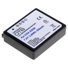 Батерия CGA-S303 за Panasonic SDR-S100 / SDR-S200 / SDR-S300, 500 mAh
