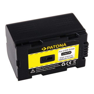 Батерия CGR-D320 / CGA-D54S за Panasonic NV-MX1 / NV-MX30 / NV-MX8 za Panasonic AG-DVC30 / NV-DS11 / NV-MX1, 1800 mAh