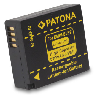 Батерия DMW-BLG10 / DMW-BLE9 за Panasonic Lumix DMC-GF3 / DMC-GF6 / DMC-TZ81, 820 mAh