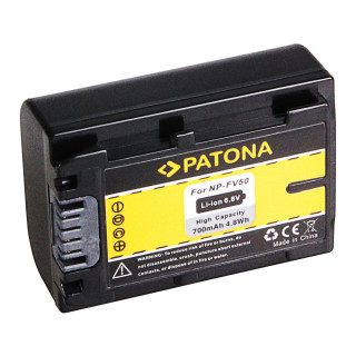 Батерия NP-FV50 за Sony DCR-SR58E / NEX-VG10 / HDR-TD30, 700 mAh
