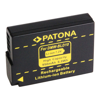 Батерия DMW-BLD10 за Panasonic Lumix DMC-G3 / DMC-GF2 / DMC-GX1, 950 mAh