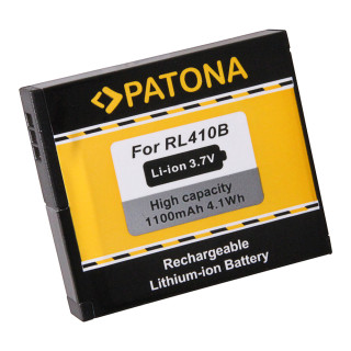 Батерия RL-410B за Rollei Actioncam 230 / 240 / 400 / 410, 1100 mAh