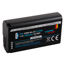 Батерия DMW-BLJ31 за Panasonic Lumix DC-S1 / DC-S1H / DC-S1R, 3500 mAh Батерия DMW-BLJ31 за Panasonic Lumix DC-S1 / DC-S1H / DC-S1R, 3500 mAh