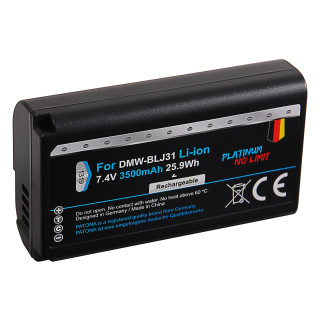 Батерия DMW-BLJ31 за Panasonic Lumix DC-S1 / DC-S1H / DC-S1R, 3500 mAh
