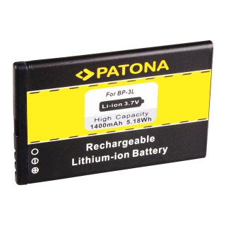 Батерия за Nokia Lumia 610 / Lumia 610C / Lumia 710, BP-3L, 1300 mAh