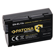 Батерия EN-EL15B / EN-EL15C за Nikon Z5 / Z6 / Z7, 2250 mAh