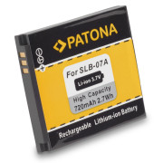 Батерия SLB-07A / SLB-07B за Samsung PL150 / ST550 / TL220, 720 mAh