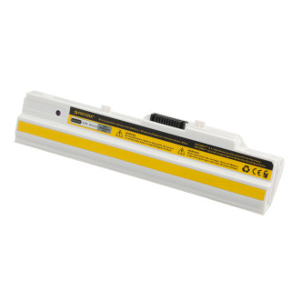 Батерия за Medion Akoya E1210 / MSI Wind U100 / LG X110, бялоa, 4400 mAh