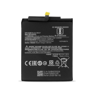 Батерия за Xiaomi Redmi 6A, BN37, оригинална, 3000 mAh
