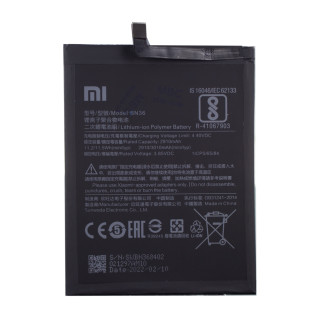 Батерия за Xiaomi Mi A2 / Mi 6X, BN36, оригинална, 3010 mAh
