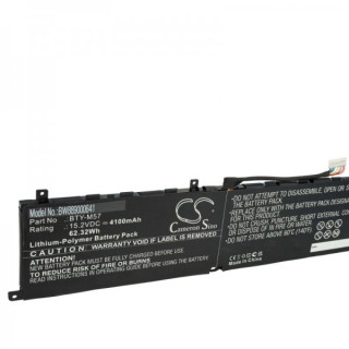 Батерия за MSI GP66 / GP76 / Leopard 10UG, 4100 mAh