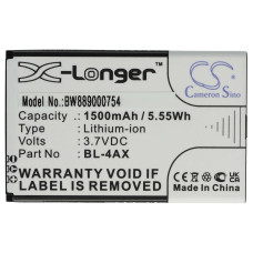Батерия за Nokia 6300 4G / 8000 4G, BL-4XL, 1500 mAh