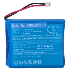 Батерия за Midland TecTalk Float, 2000 mAh