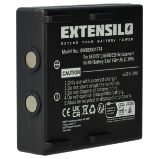 Батерия за Abitron Ergo / Hetronic Ergo / Potain Ergo, 68300510, 750 mAh