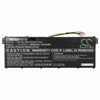 Батерия за Acer Swift 5 SF514-54GT-595G, 3800 mAh