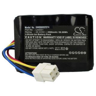 Батерия за Worx Landxcape LX790 / LX791 / LX792, 20 V, 2,5 Ah Батерия за Worx Landxcape LX790 / LX791 / LX792, 20 V, 2,5 Ah