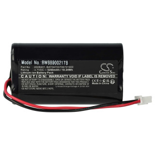 Батерия за Zafferano Dama / Sigor Numotion / Villeroy Boch Neapel, 5200 mAh