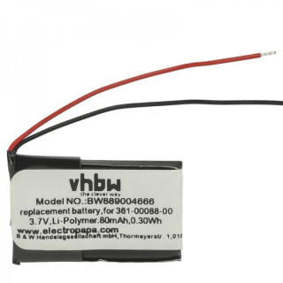 Батерия за Garmin VivoSmart HR / Approach X40, 80 mAh