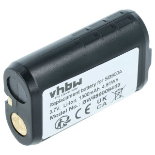 Батерия за Shure AD1 / P3RA / PSM300 / UR5, 1300 mAh Батерия за Shure AD1 / P3RA / PSM300 / UR5, 1300 mAh