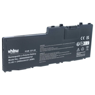 Батерия за Panasonic Toughbook CF-20 / Toughbook FZ-A / Toughpad FZ-A, CF-VZSU0QQ, 2400 mAh Батерия за Panasonic Toughbook CF-20 / Toughbook FZ-A / Toughpad FZ-A, CF-VZSU0QQ, 2400 mAh