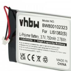 Батерия за Sony Portable Reader PRS-500 / PRS-505 / PRS-700, 750 mAh