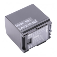 Батерия BP-819 / BP-827 за Canon Legria HF-10 / HF-G10 / HF-S10, 1600 mAh