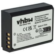 Батерия LP-E10 за Canon EOS 1100 / EOS 1100D / Kiss X50, 800 mAh