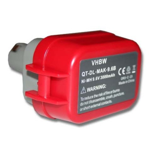 Батерия за Makita 9100 / 9101 / 9102, 9.6 V, 3.0 Ah