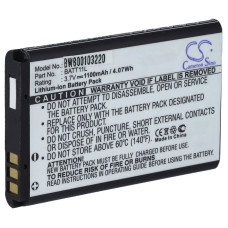 Батерия за Midland XTC300 / XTC350, 1100 mAh