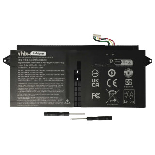Батерия за Acer Aspire S7-391, AP12F3J, 4650 mAh