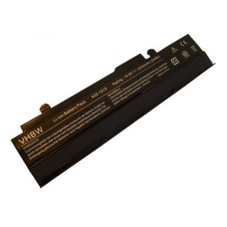 Батерия за Asus Eee PC 1011 / 1015 / 1016, черна, 2200 mAh