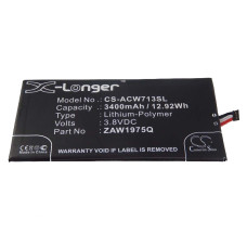 Батерия за Acer Iconia Tab 7 / A1-713, 3400 mAh