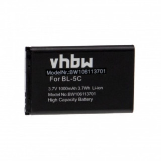 Батерия за Nokia 1100 / 2600 / 6600 / N70 / N71, BL-5C, 1000 mAh