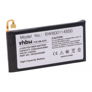 Батерия за Samsung Galaxy A3 (2017) / SM-A320, 2350 mAh Батерия за Samsung Galaxy A3 (2017) / SM-A320, 2350 mAh