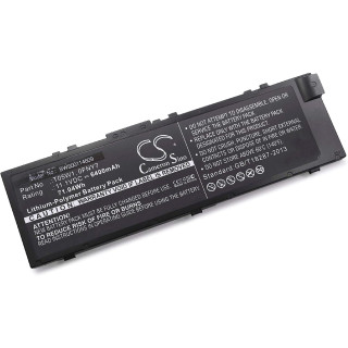 Батерия за Dell Precision 17 7710 / 15 7510, 6400 mAh