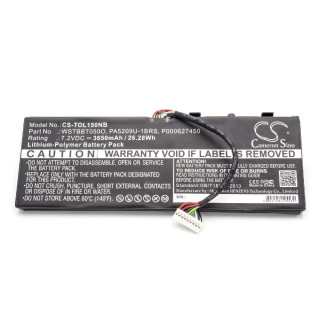 Батерия за Toshiba Satellite L10T / L10W / L15W, 3650 mAh Батерия за Toshiba Satellite L10T / L10W / L15W, 3650 mAh