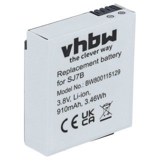 Батерия SJ7B за SJCam SJ7 Star, 910 mAh