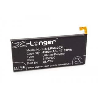 Батерия за LG K10 Power / Fiesta / X Power 2, 4500 mAh