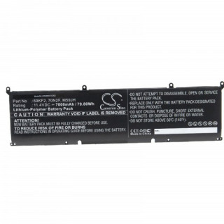Батерия за Dell XPS 15 9500 / Alienware M15 R3 / M17 R3, 7000 mAh Батерия за Dell XPS 15 9500 / Alienware M15 R3 / M17 R3, 7000 mAh