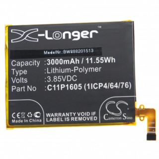 Батерия за Asus ZenFone 3 Deluxe / ZS550ML, C11P1605, 3000 mAh