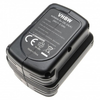Батерия за DeWalt DE0240 / DE0241 / DW0240 / DW0242, 24 V, 2.0 Ah