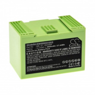 Батерия за iRobot Roomba E5 / E6 / I3 / I7 / I8, Li-Ion, 2600 mAh