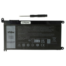 Батерия за Dell Inspiron 5378 / Latitude 3490, WDX0R, 3650 mAh